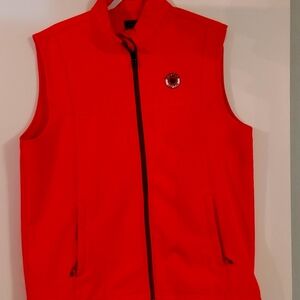 Greg Norman Fleece Lined Vest Size Large